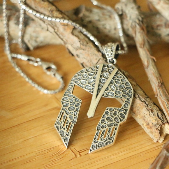 Grand Bazaar Jewelers Other - Silver GLADIATOR men’s necklace Vegas Knights.